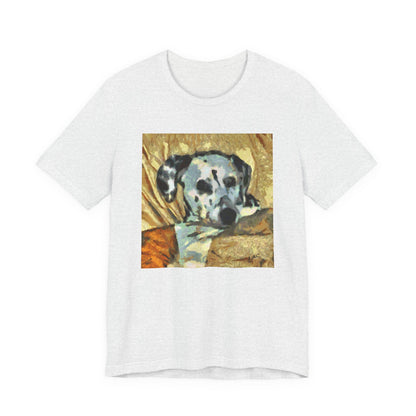 Dalmatian 'Breakfast Time' Unisex Jersey Short Sleeve Tee