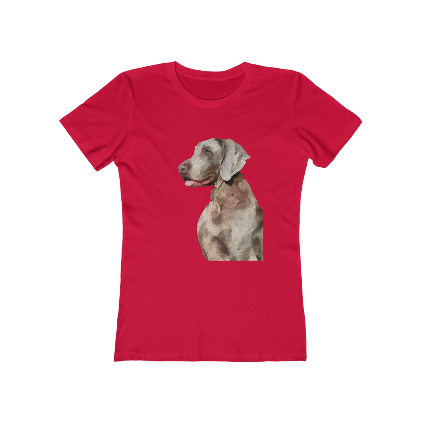 Weimaraner 'Rocky' Women's Slim Fit T-Shirt