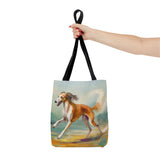 Saluki - Whimsical Dog Art Tote Bag - Perfect for Pet Lovers