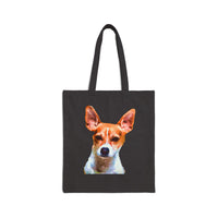 Rat Terrier Cotton Tote Bag
