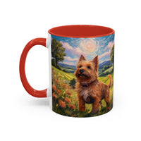 Norwich Terrier Accent Coffee Mug