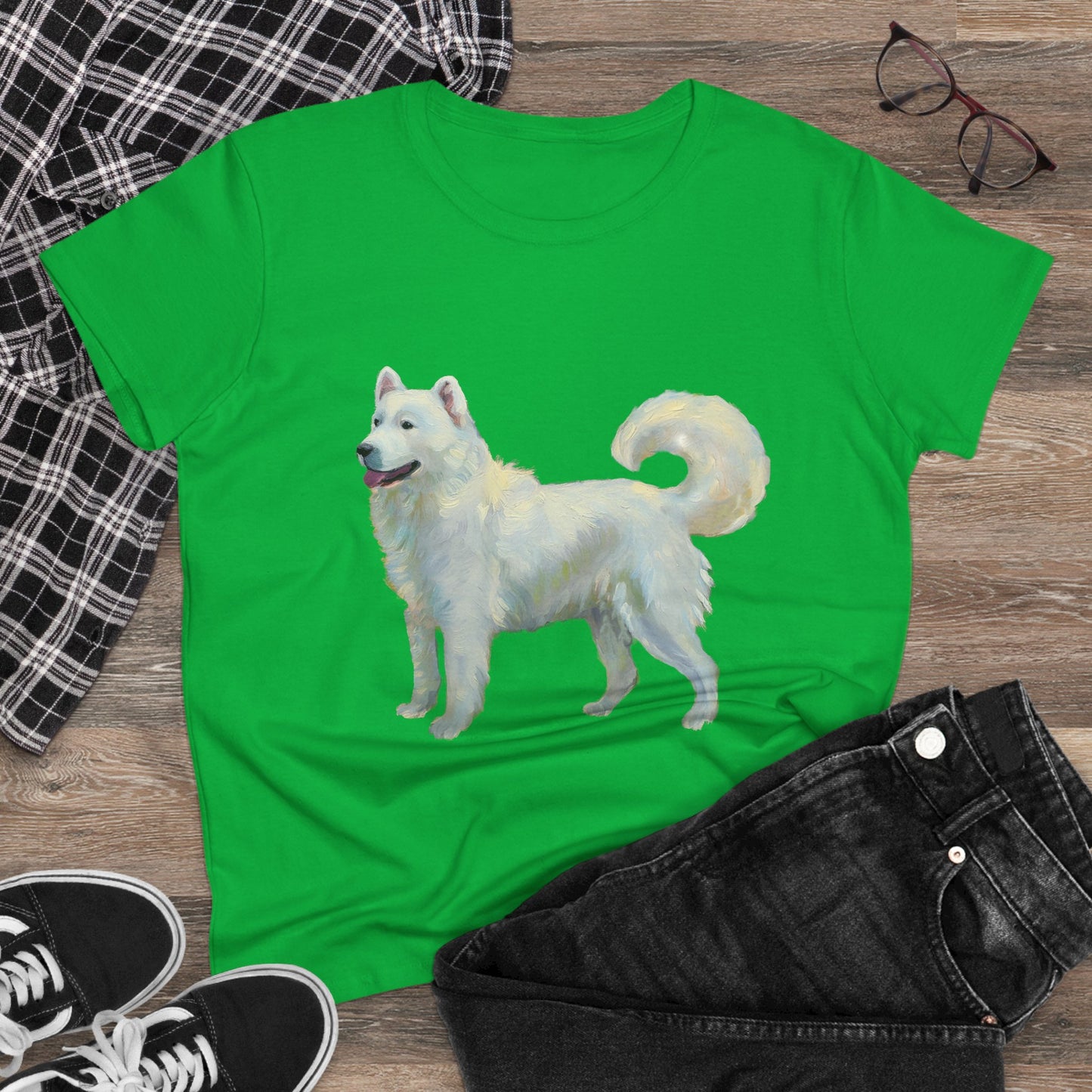 Hokkaido Women's Midweight Cotton Tee: Your Stylish Companion