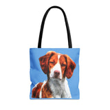 Brittany Spaniel 'Gunner' Tote Bag