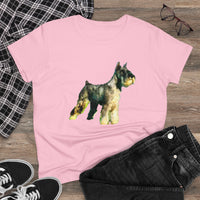 Schnauzer Women's Midweight Cotton Tee