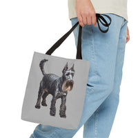 Cesky Terrier - Spun Polyester Tote Bag (AOP)