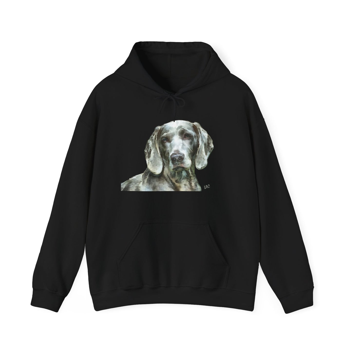 Weimaraner 'Grayson' Unisex Hoodie: Cozy Charm