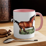 Horse 'Sam' Accent Coffee Mug, 11oz