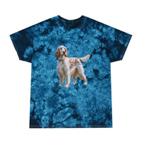 English Setter #4 - Unisex Classic Tie-Dye Tee, Crystal