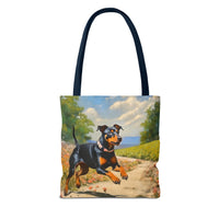 Manchester Terrier - Polyester Tote Bag (AOP)