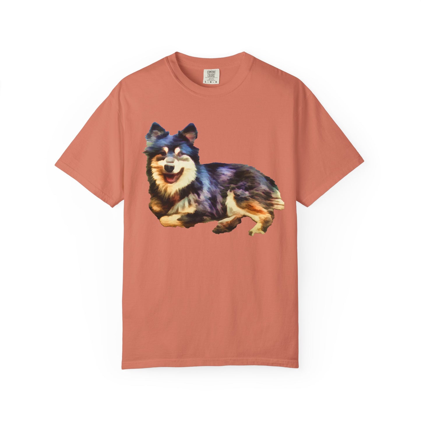 Finnish Lapphund Unisex Relaxed Fit Garment-Dyed T-shirt