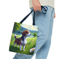 Drever Puppy - Polyester Tote Bag (AOP)