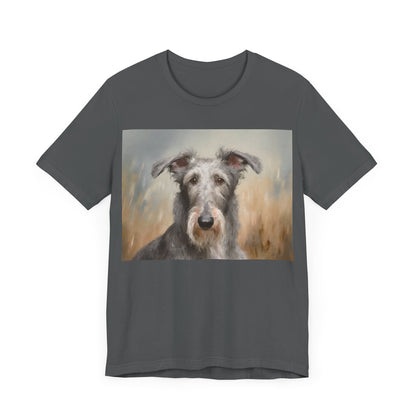 Scottish Deerhound Unisex Jersey Short Sleeve Tee