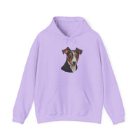 Teddy Roosevelt Terrier Unisex 50/50 Hooded Sweatshirt