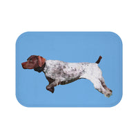 German Shorthaired Pointer 'On Point' Bath Rug Mat