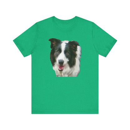 Border Collie #2 Unisex Jersey Short Sleeve Tee