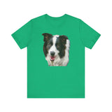 Border Collie #2 Unisex Jersey Short Sleeve Tee