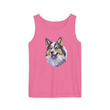 Alaskan Klee Kai Relaxed Fit Ringspun Cotton Tank Top