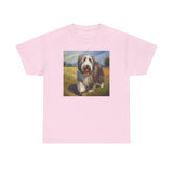 Bearded Collie Heavy Cotton Tee: The Ultimate Dog Lover's Tee