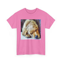 Golden Retriever 'Zuko' Unisex Heavy Cotton Tee