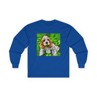 Cocker Spaniel "Hogan" Unisex Cotton Long Sleeve Tee