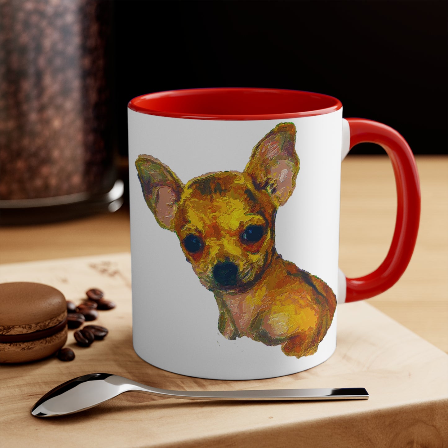 Chihuahua 'Belle' Ceramic Accent Coffee Mug, 11oz