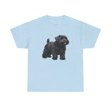 Black Russian Terrier  -  Unisex Heavy Cotton Tee