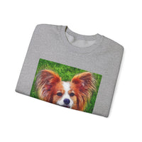 Papillon Unisex 50/50 Crewneck Sweatshirt