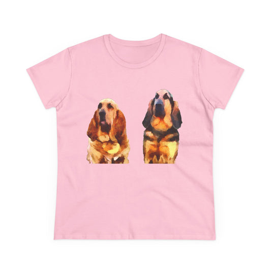 Bloodhounds 'Bear & Bubba' Women's Midweight Cotton Tee