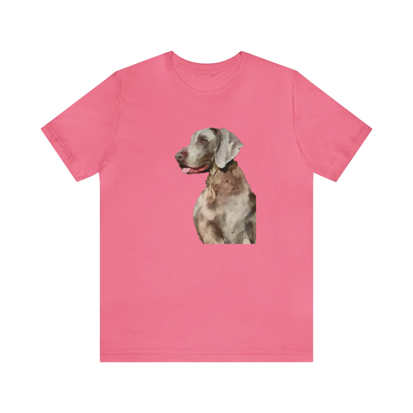 Weimaraner 'Rocky' -  Classic Jersey Short Sleeve Tee
