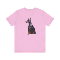 Doberman Pinscher - #2  -  Unisex Jersey Short Sleeve Tee