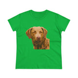 Chesapeake Bay Retriever Women's Midweight Cotton Tee