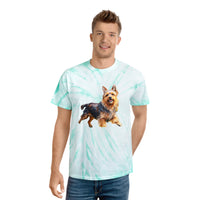 Australian Terrier Tie-Dye Tee, Cyclone