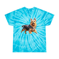 Australian Terrier Tie-Dye Tee, Cyclone