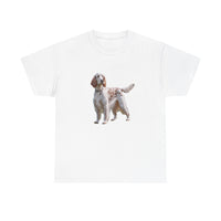 English Setter #4  -  Unisex Heavy Cotton Tee