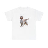 English Setter #4  -  Unisex Heavy Cotton Tee