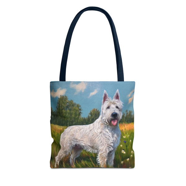 Bouvier des Ardennes - Polyester Tote Bag (AOP)