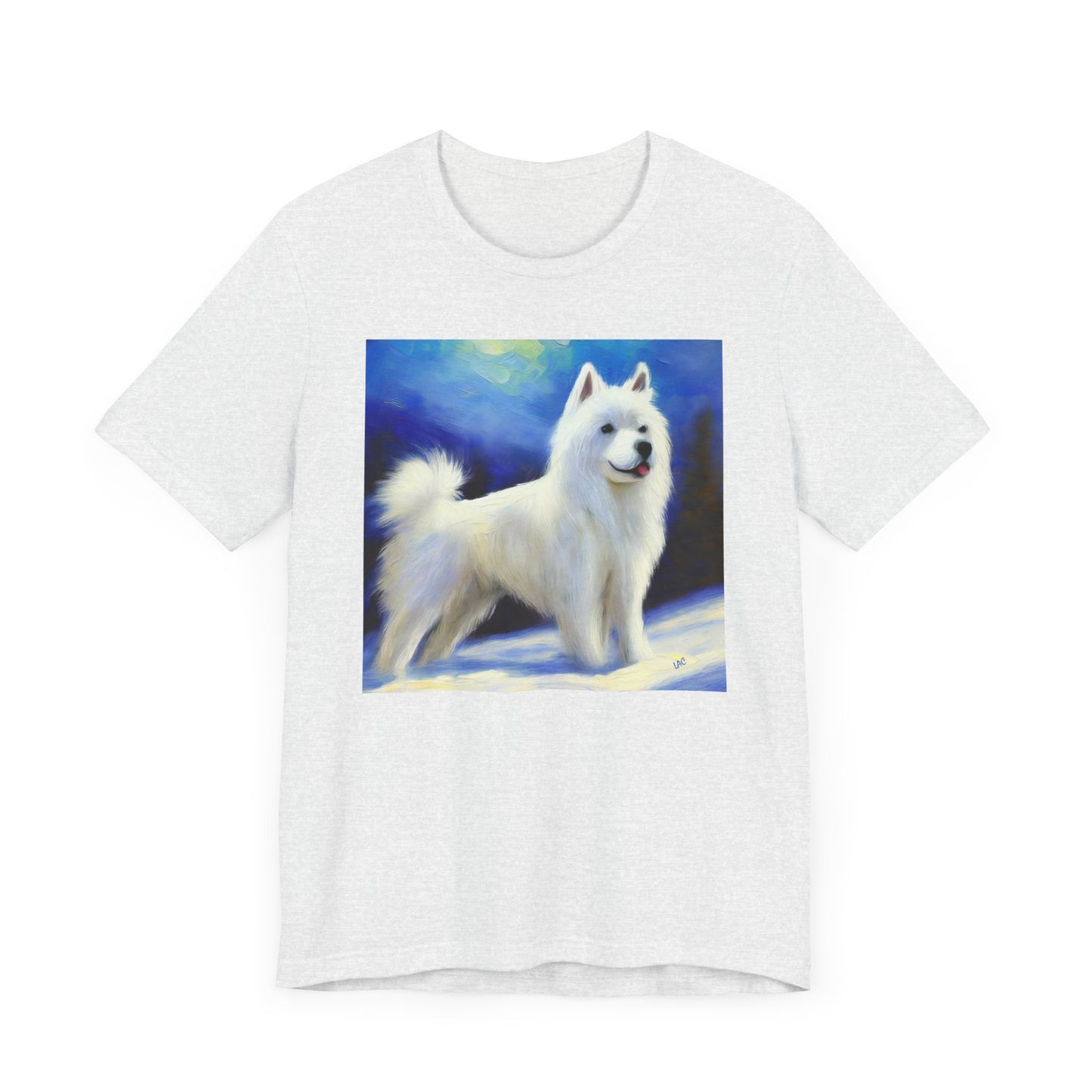 American Eskimo Dog Unisex Jersey Short Sleeve Tee