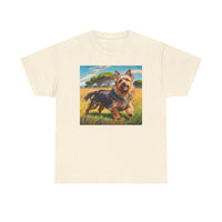 Australian Terrier Unisex Heavy Cotton Tee