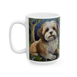 Lhasa Apso Ceramic Mug - 2 Sizes