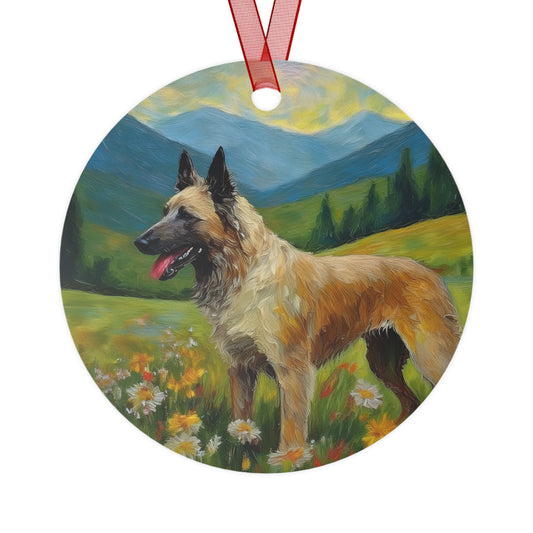 Charming Belgian Laekenois Metal Ornaments
