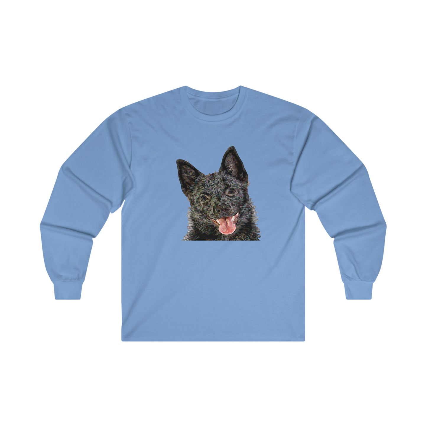 Schipperke - Unisex Cotton Long Sleeve Tee