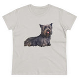 Skye Terrier Women's Midweight Cotton Tee