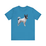 Japanese Terrier Unisex Jersey Tee - A Luxe Attire for Dog Lovers