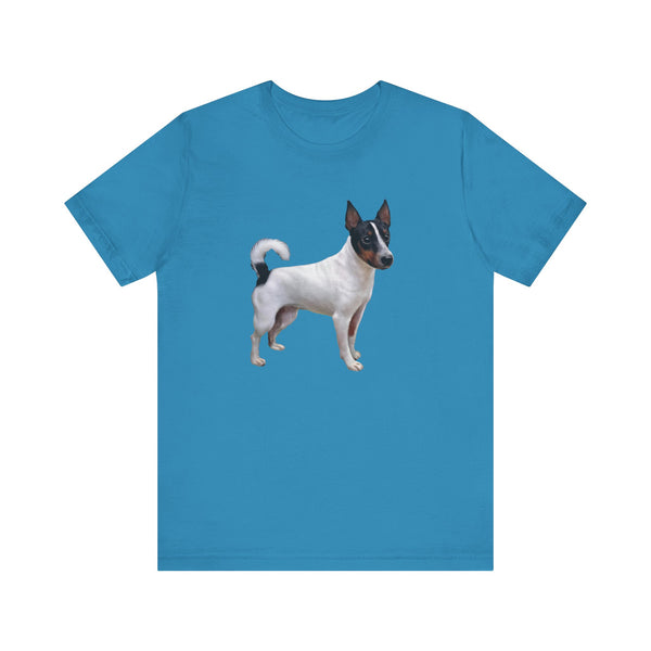 Japanese Terrier Unisex Jersey Tee - A Luxe Attire for Dog Lovers