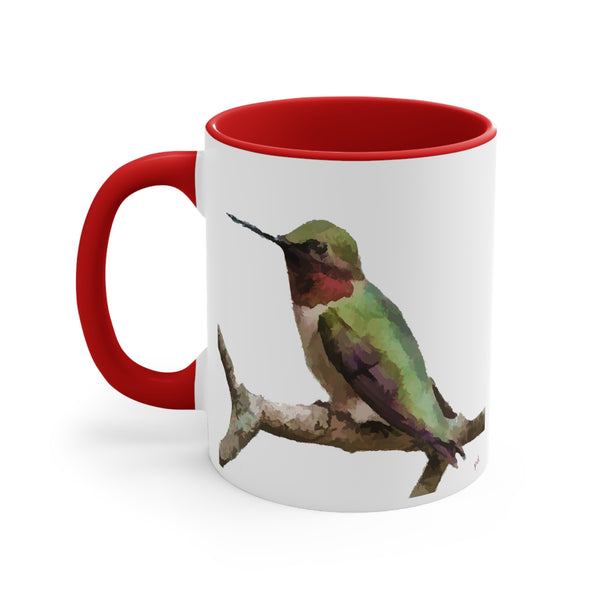 Humming Bird 'Cheeky' Accent Coffee Mug, 11oz