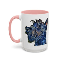 Schnauzer Ceramic Accent Coffee Mug, 2 sizes