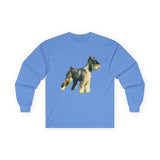 Schnauzer - Unisex Cotton Long Sleeve Tee