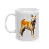 Akita Ceramic Mug  - 2 Sizes