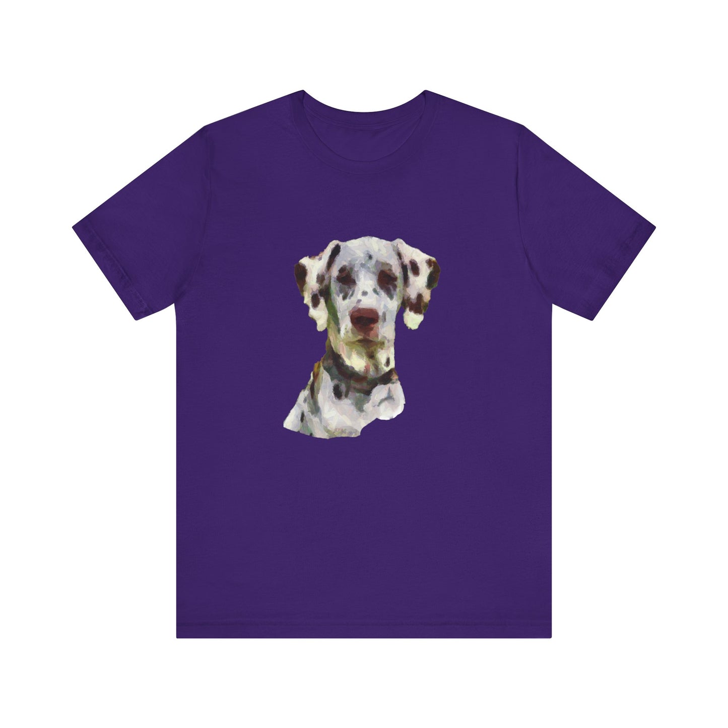 Dalmatian Impressionistic Unisex Jersey Short Sleeve Tee