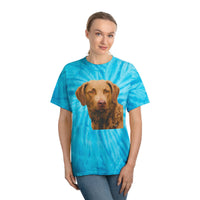 Chesapeake Bay Retriever Unisex Tie-Dye Tee, Cyclone